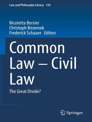 cover image of Common Law – Civil Law